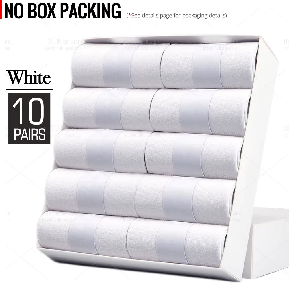 5/10 Pairs Men'S Cotton Blend Socks Black Business Men Socks Soft Breathable Summer Winter for Male Socks plus Size (6.5-14)