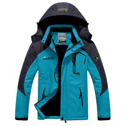 Winter Ski Suit for Men Waterproof Keep Warm Snow Fleece Jacket Pants Windproof Outdoor Mountain Snowboard Wear Set Ski Outfit
