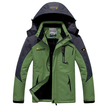 Winter Ski Suit for Men Waterproof Keep Warm Snow Fleece Jacket Pants Windproof Outdoor Mountain Snowboard Wear Set Ski Outfit